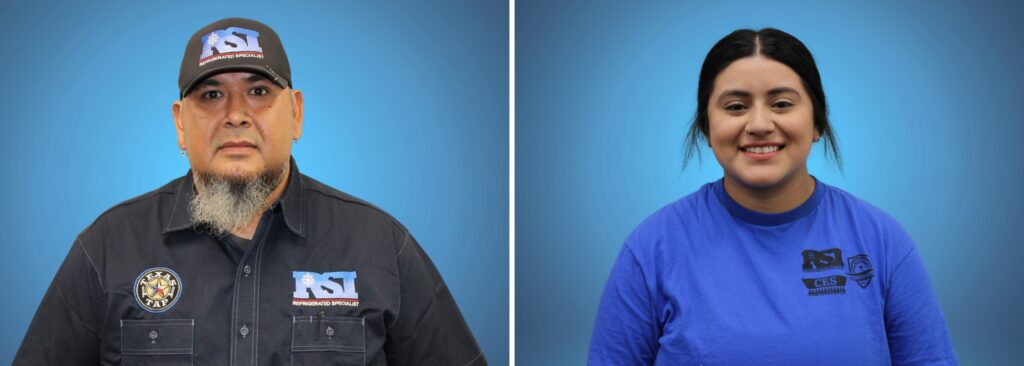 Installation Department Promotions: Hector Gutierrez and Ana Valdez