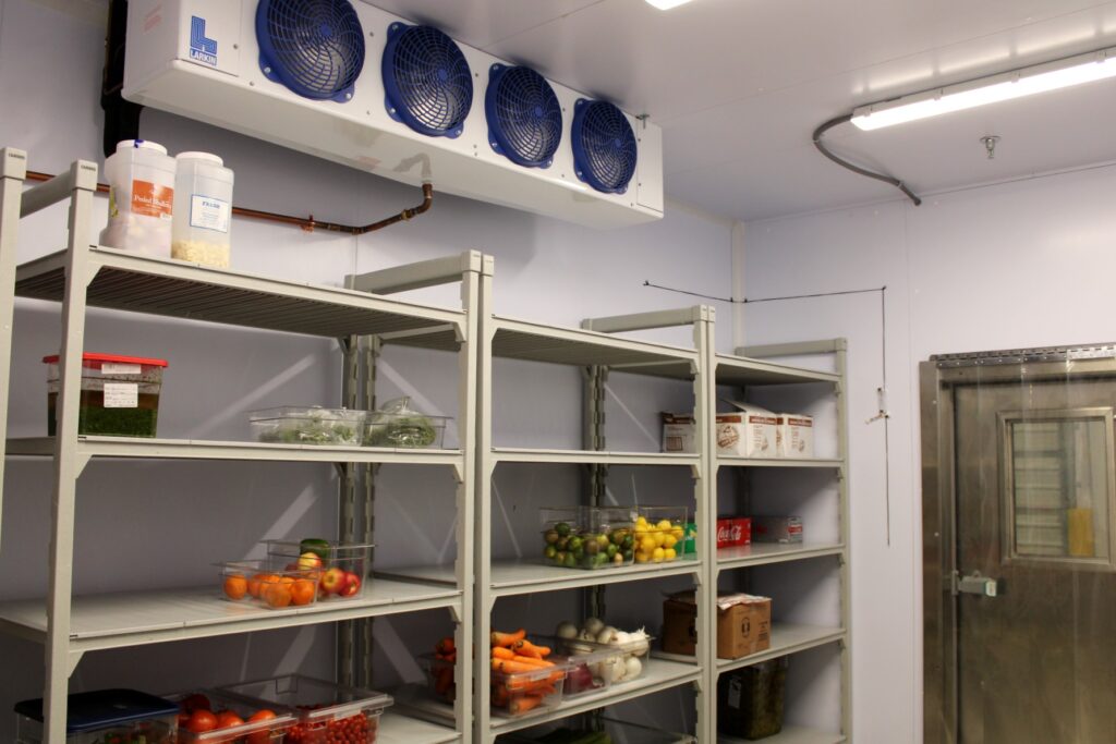 walk-in cooler