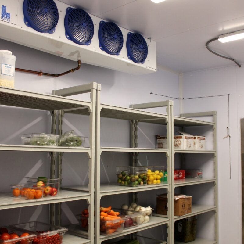 walk-in cooler